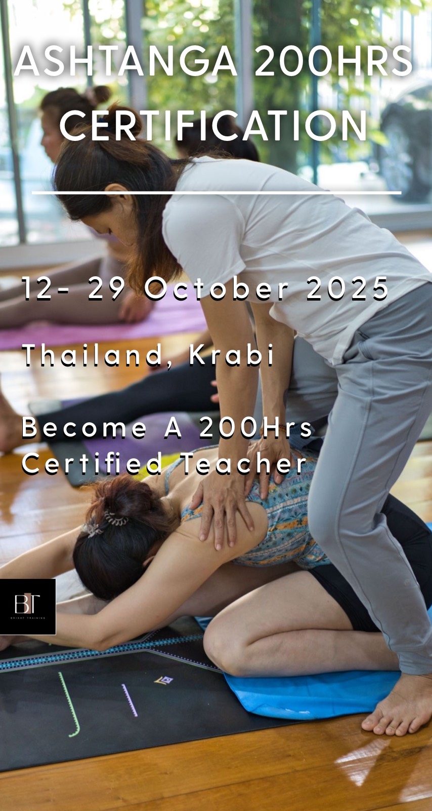 200Hrs Ashtanga Yoga Certification. Thailand, Krabi